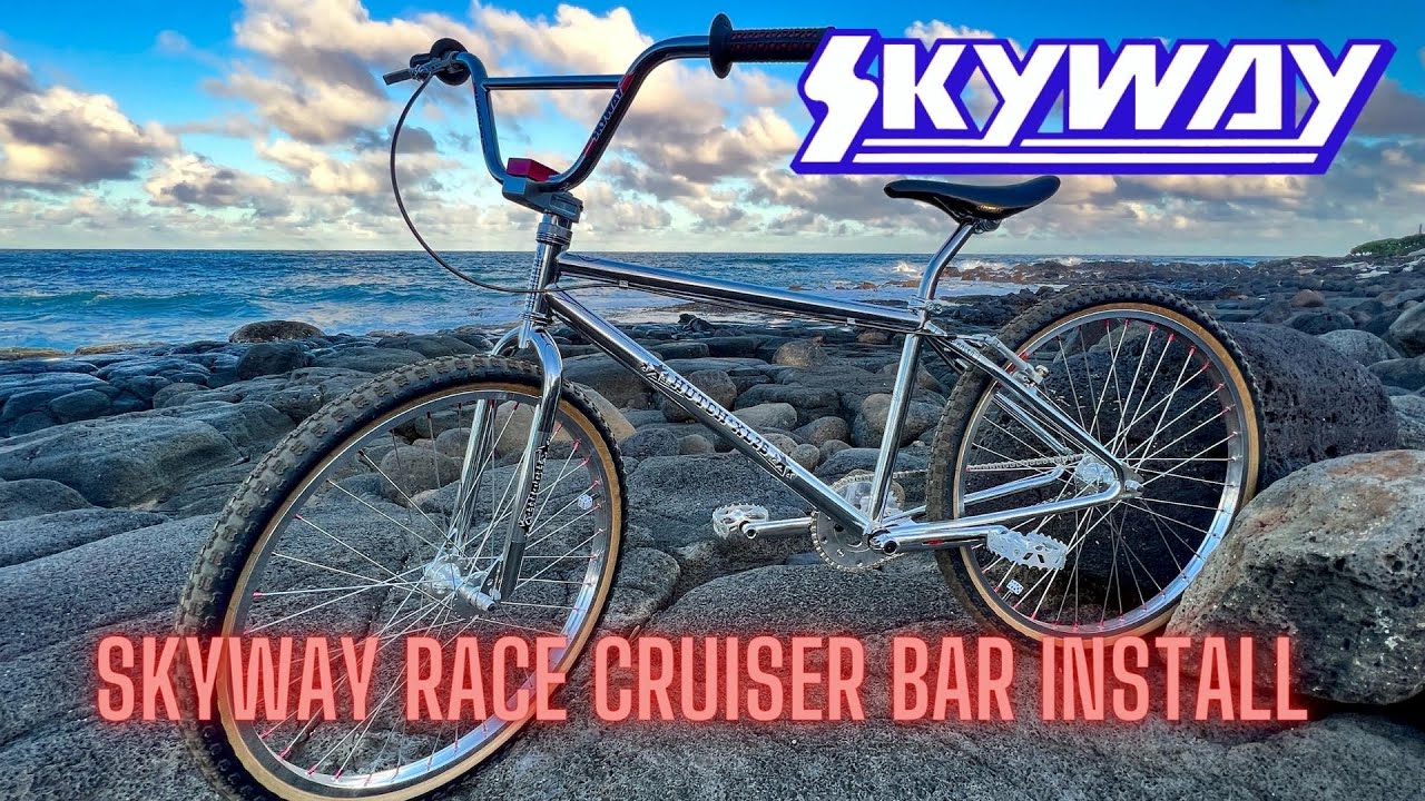 Skyway Race Cruiser Bars Install on a 26