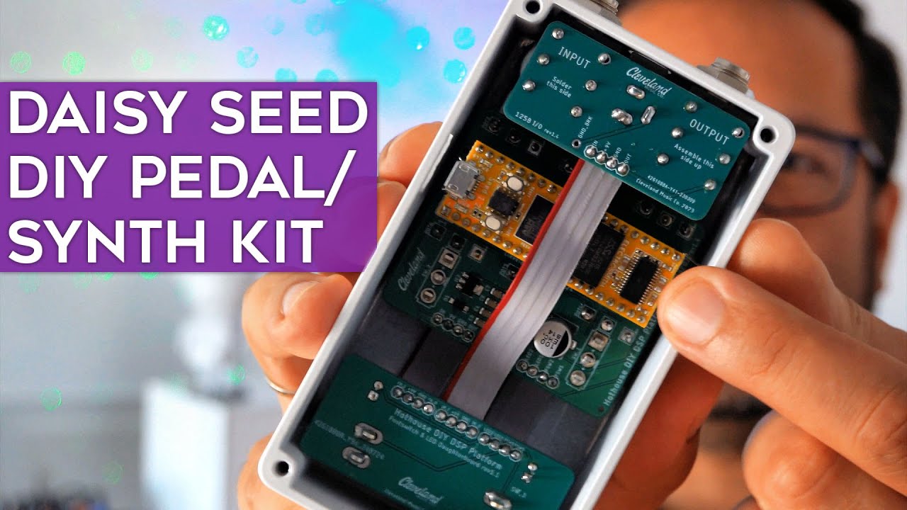 Build DIY synths / effects pedals with Daisy Seed and Hothouse (pt. 1)