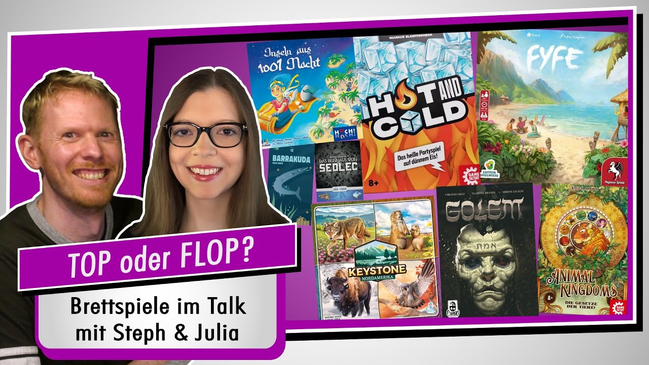 Frisch vom Tisch - Brettspiel - Neuheiten - Vol. 55 - Spiel doch mal!