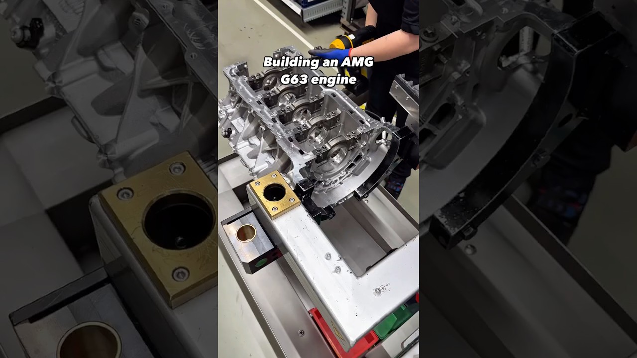 INSANE AMG G63 4.0 V8 Engine Build in Affalterbach &ndash; Brutal Sound & Precision!