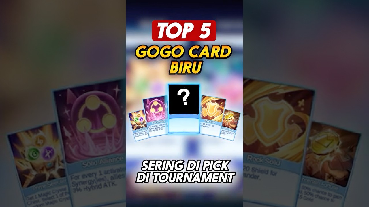 TOP 5 GOGO CARD BIRU MAGIC CHESS SEASON 3