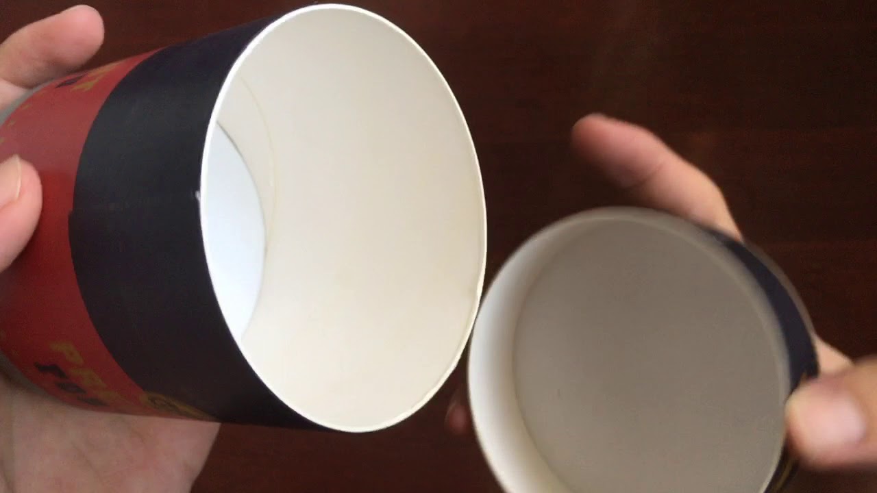 Present Packaging Tube Box with Lid