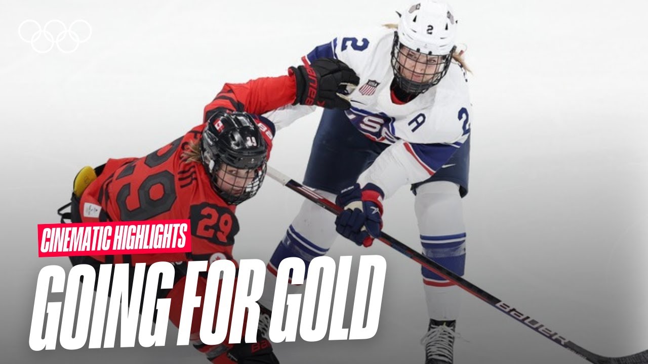 A Stunning Rivalry 🏒🥇 | Women's Ice Hockey Final at Beijing 2022 | Cinematic Highlights