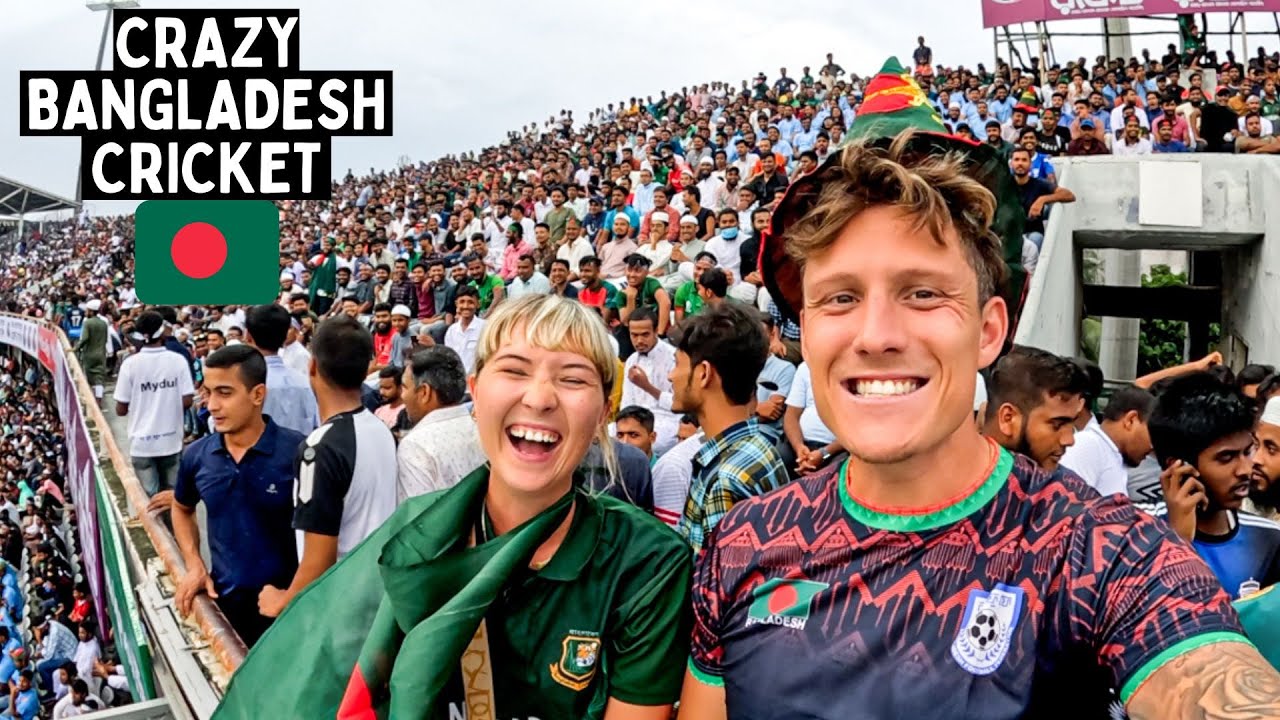 Наш первый просмотр крикета в ДАКЕ 🇧🇩 Безумная игра Бангладеш против Новой Зеландии