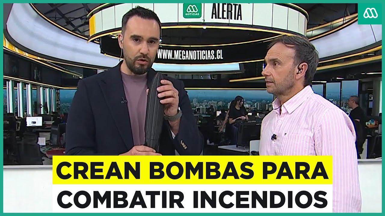 ¿Bombas para combatir incendios? La innovadora tecnología que se busca implementar