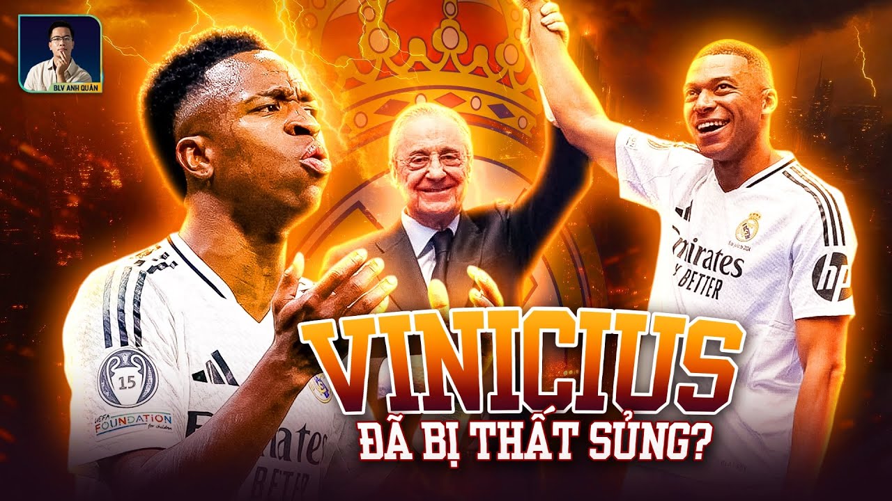 REAL MADRID CHẲNG COI VINICIUS LÀ QBV TƯƠNG LAI NỮA RỒI