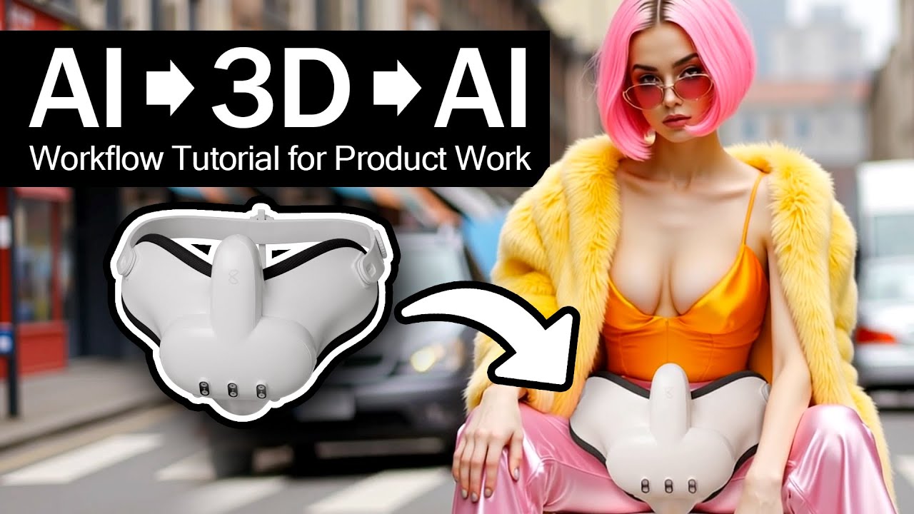 3D в ИИ и в 3D — Учебное пособие по рабочему процессу