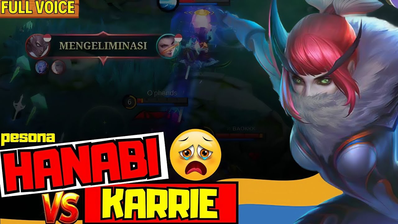 CARA MAIN HANABI MELAWAN KARRIE: Build Counter + Emblem yang Wajib Digunakan!. MLBB