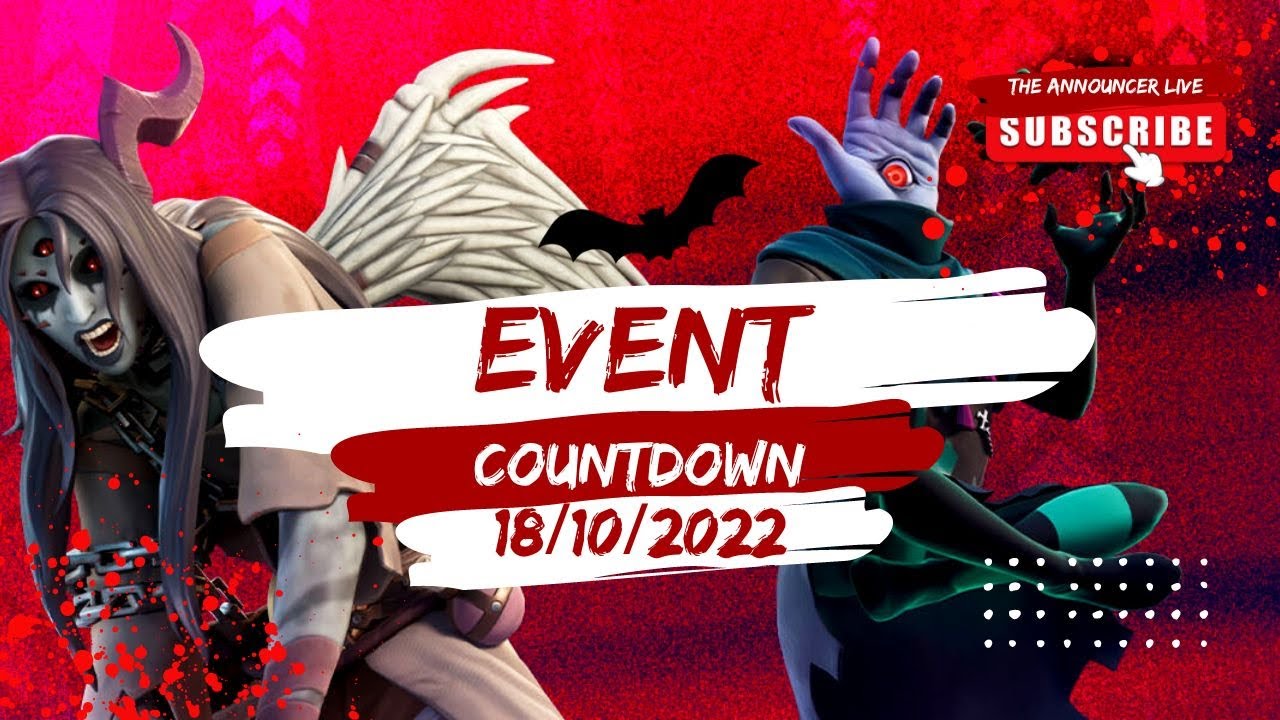 🎃 COUNTDOWN STREAM 🎃 Fortnite is spook 👻 v22.30 COUNTDOWN