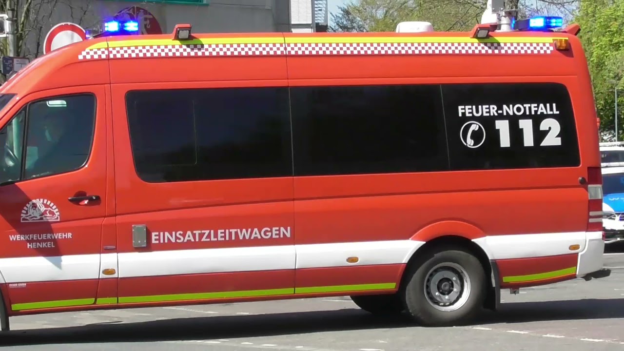 ELW+2&times;PTLF 4000+GW-G WERKFEUERWEHR HENKEL