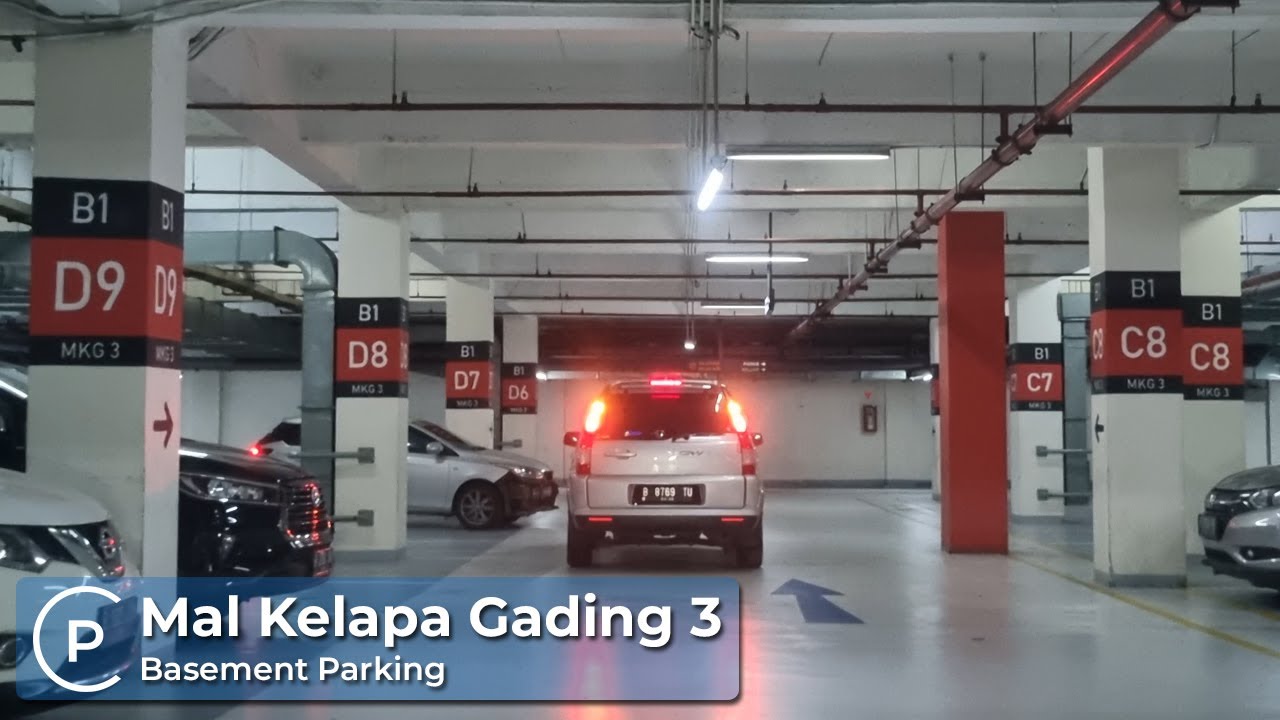 Tempat Parkir Basement Summarecon Mall Kelapa Gading 3 (2023) - Carpark of Indonesia
