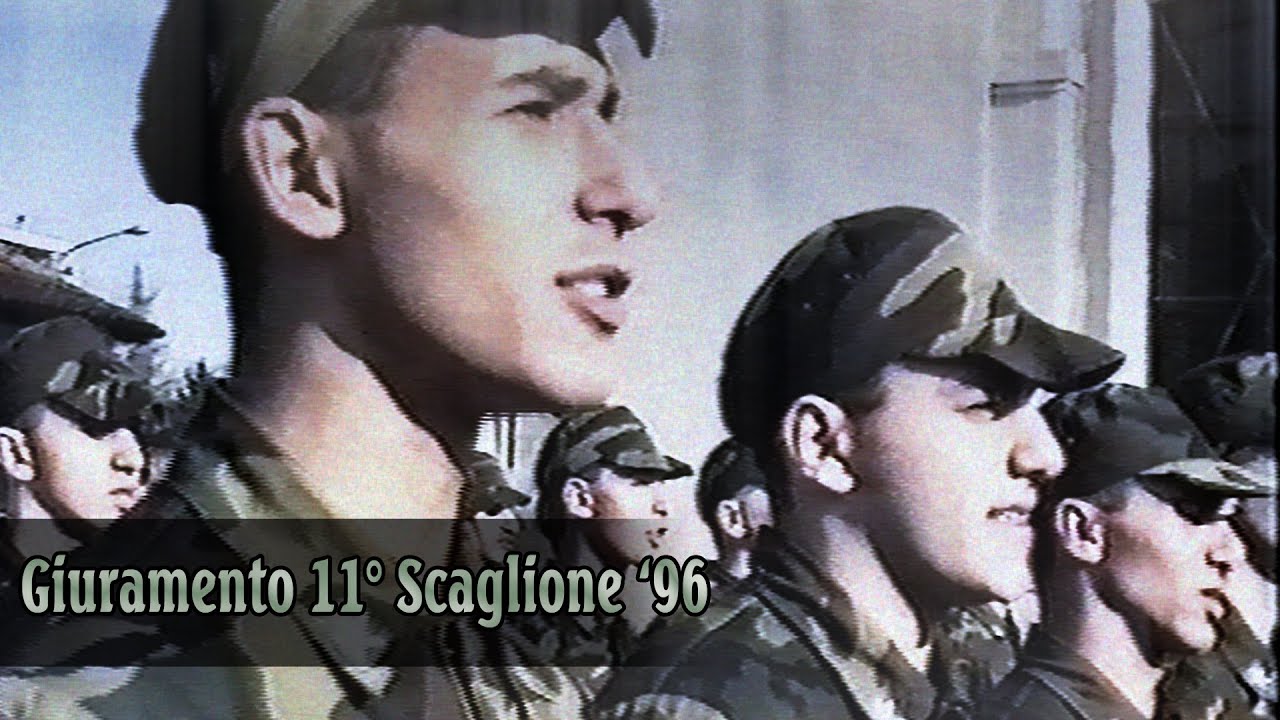 11° Scaglione Brigata Corazzata Ariete 1996 | Giuramento Militare Pordenone