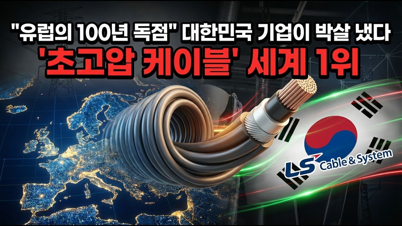 [다큐] 50도 폭염과 모래 폭풍을 뚫고... 대한민국이 '초고압 케이블' 세계 1위가 되기까지