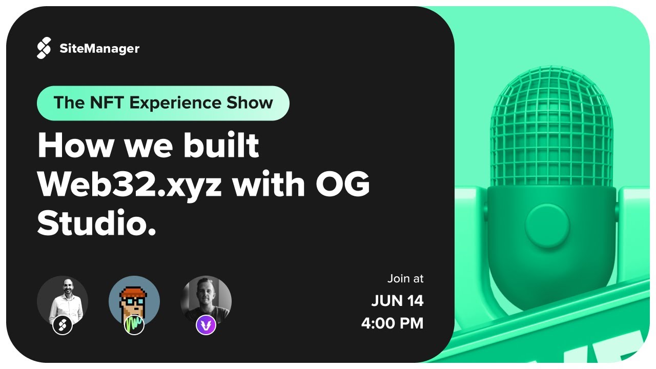 How we built Web32.xyz with OG Studio!
