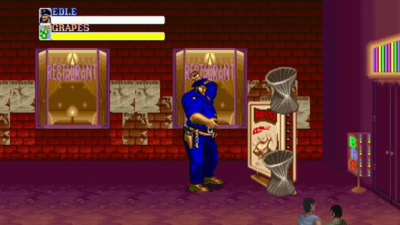 Final Fight boss hack Edi.E
