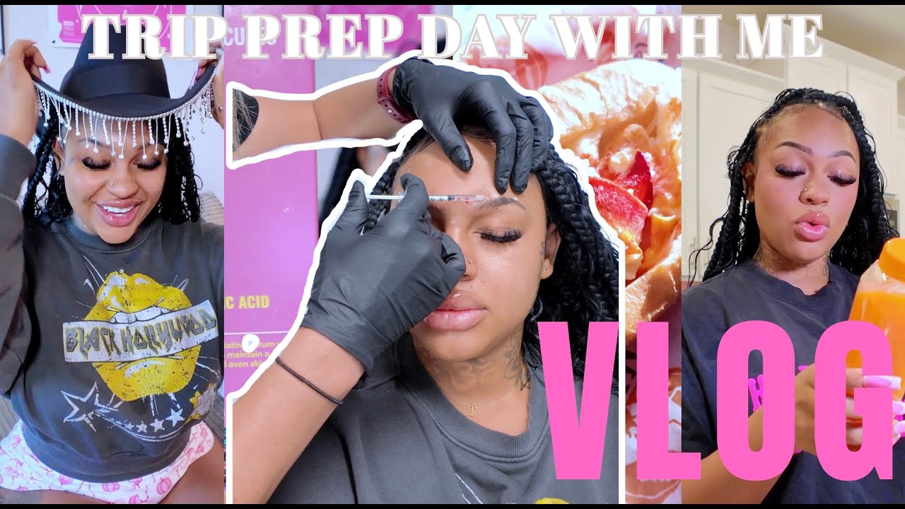 BOTOX , TRIP PREP, LUNCH DATE & JUICING 💉🛍️