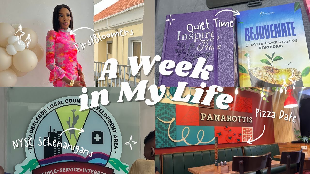 A Week in My Life- Brand Shoot, Firstborn Daughters Event, NYSC + More