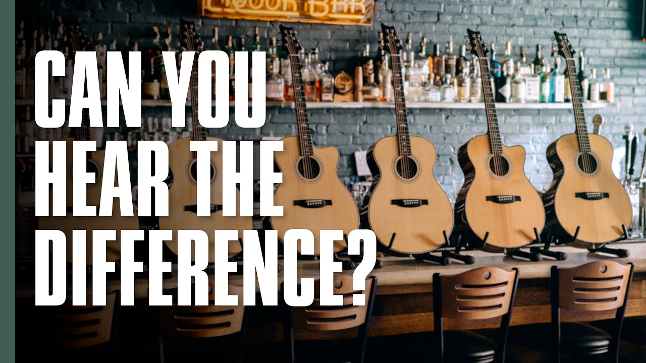 Can you hear the difference? Comparing PRS SE Acoustic Models | PRS Guitars