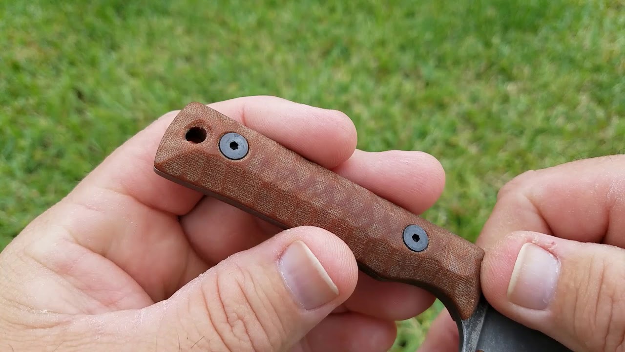 Тестирование и использование ножей BGM Mini Bowie Z на устойчивость к износу. Этот экземпляр выпо...