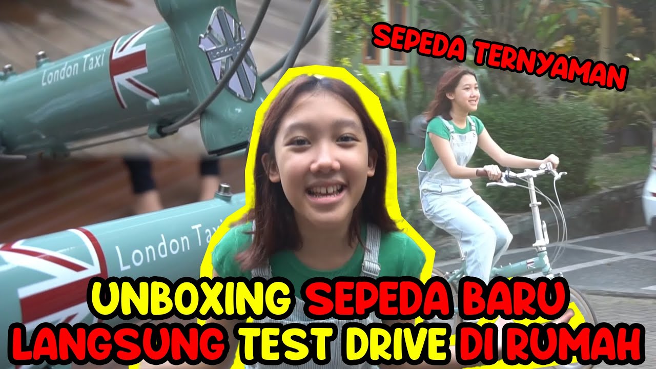 UNBOXING & REVIEW JUJUR SEPEDA LIPAT DARI LONDON TAXI ! SEPEDA ANTI MAINSTREAM