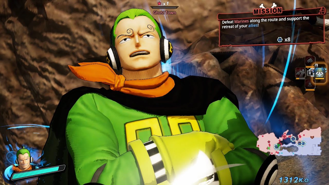 One Piece: Pirate Warriors 4 - Vinsmoke Yonji Gameplay