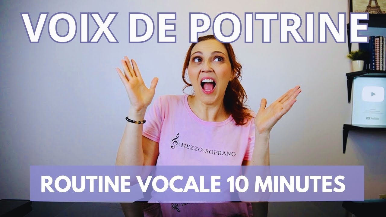 10 Minutes par jour pour Maîtriser la Voix de Poitrine : Exercices pour de Beaux Graves