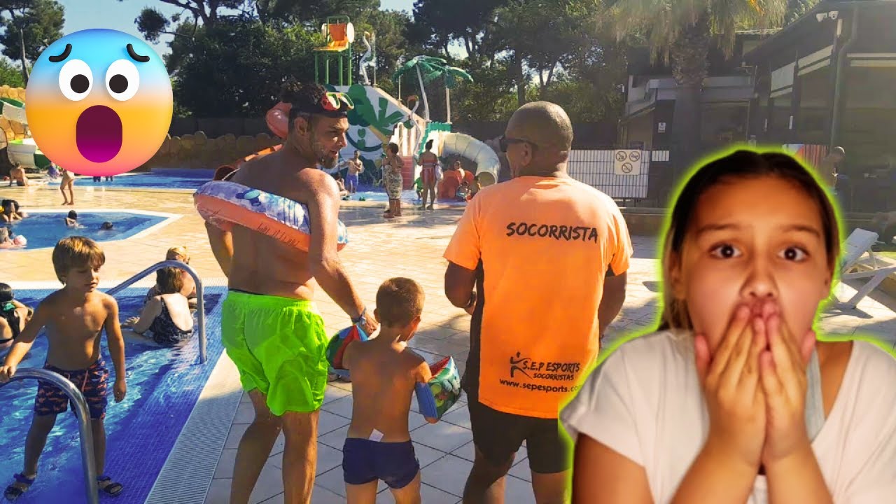 ¡NOS ECHAN DE LA PISCINA! MI PADRE LA LIA SIEMPRE😲-  Divertifamily