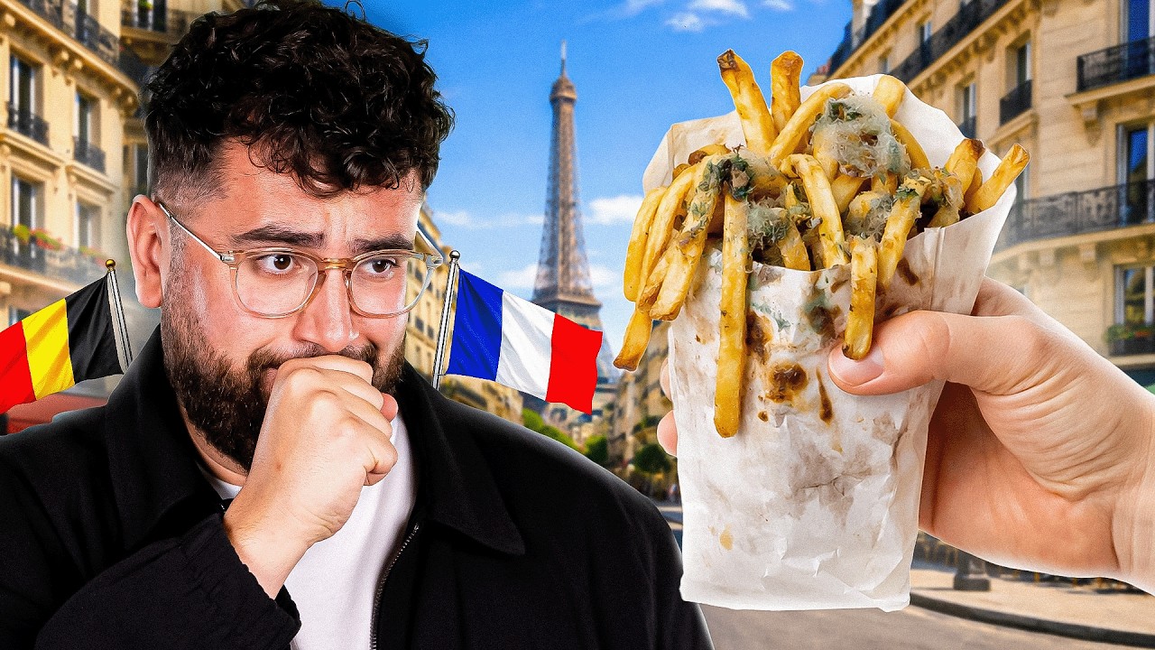 Un BELGE Cherche les MEILLEURES FRITES de PARIS !