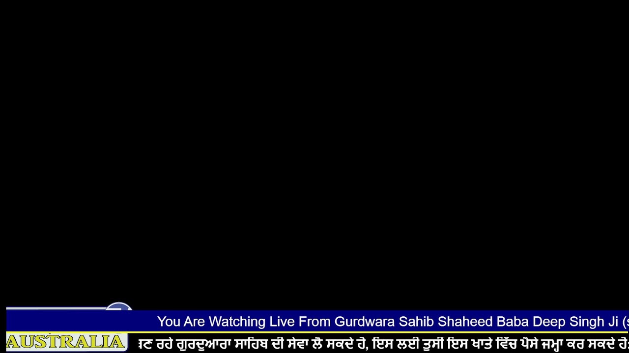 Live from gurdwara sahib shaheed baba deep singh ji