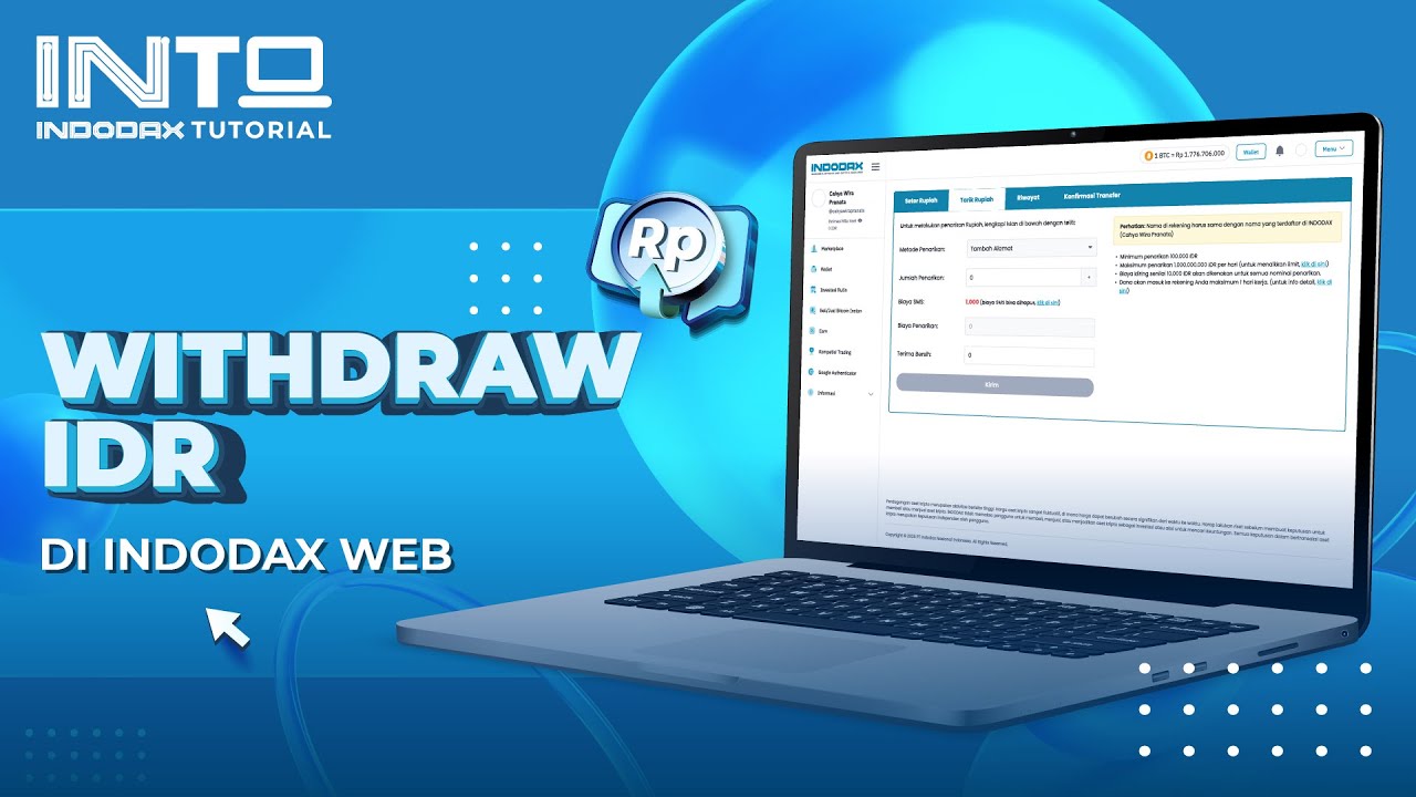 Cara Withdraw IDR di Website INDODAX (Panduan Lengkap 2025)