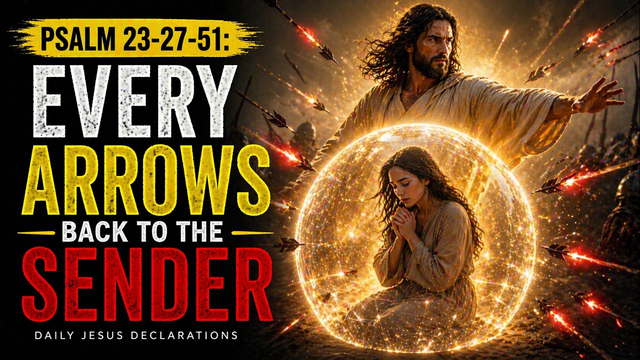Powerful Psalm 23-27-51 Prayer for Divine Protection & Spiritual Warfare | Reversal of Every Attack
