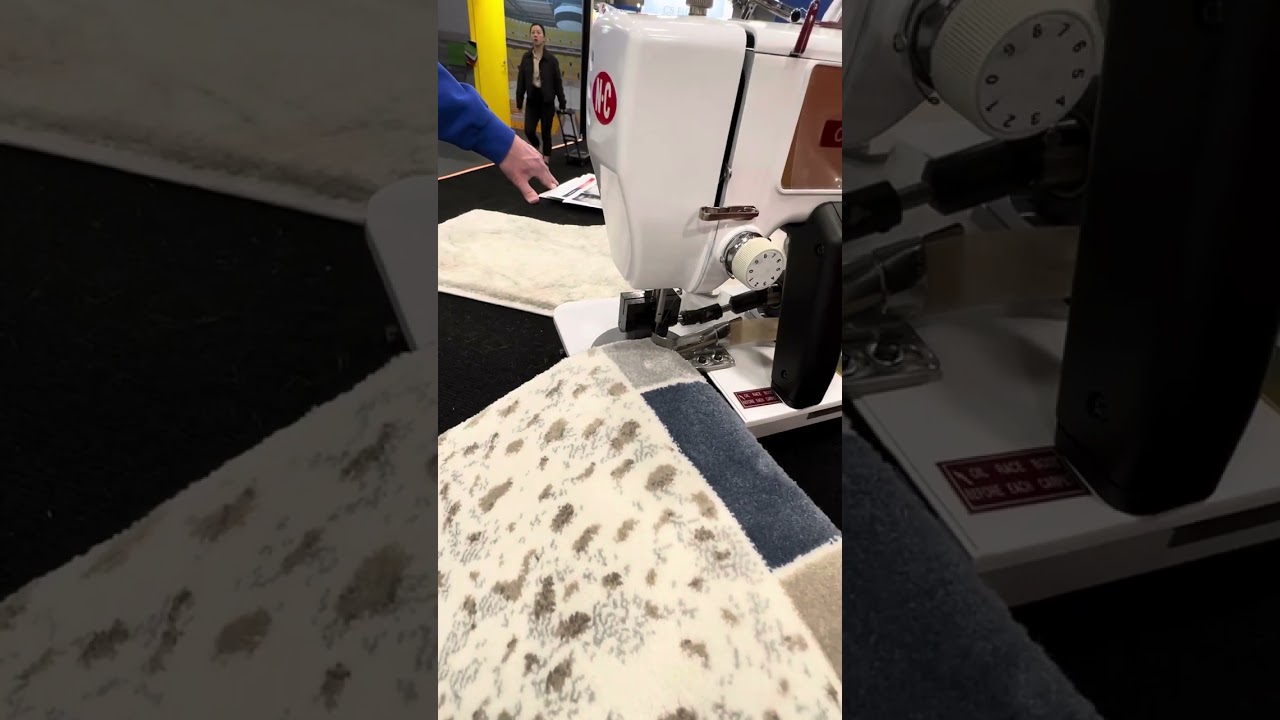 How to bind carpet corners with NC Carpet Binding.