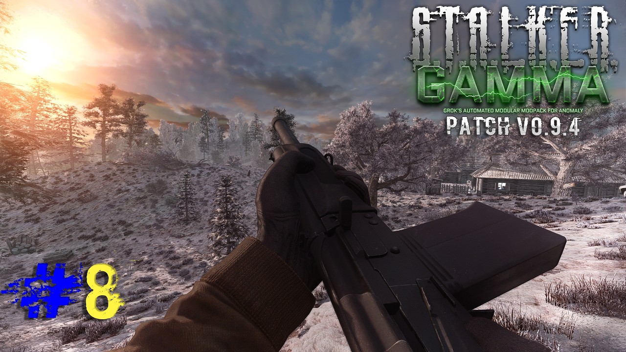 ☢️►S.T.A.L.K.E.R.G.A.M.M.A. 0.9.4▰Захист Бар'єра. Повернення на Кордон. Арт Сидоровича▰Одне Життя▰#8