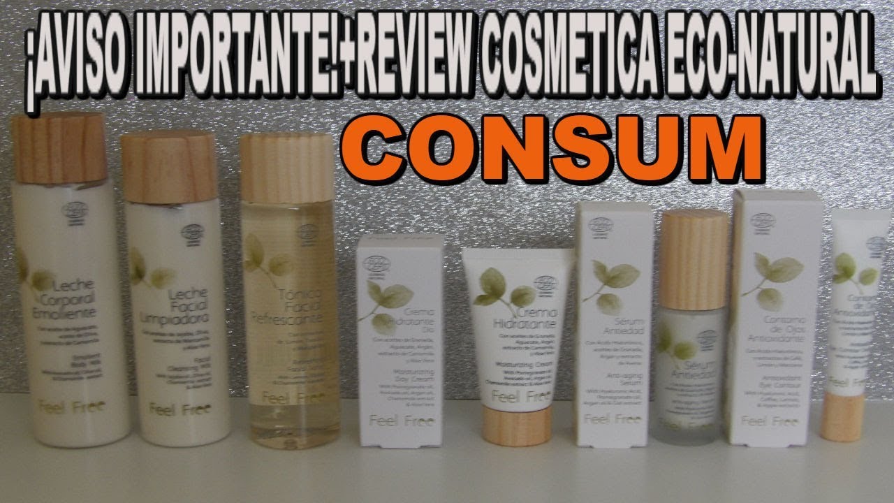 ¡AVISO IMPORTANTE!+REVIEW COSMETICA ECO NATURAL