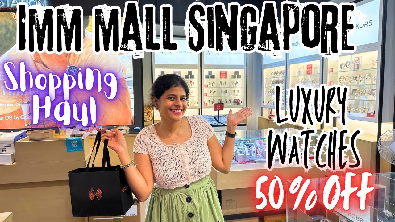 IMM Mall Singapore, Singapore Shopping, Shopping in Singapore, Singapore Shopping vlog