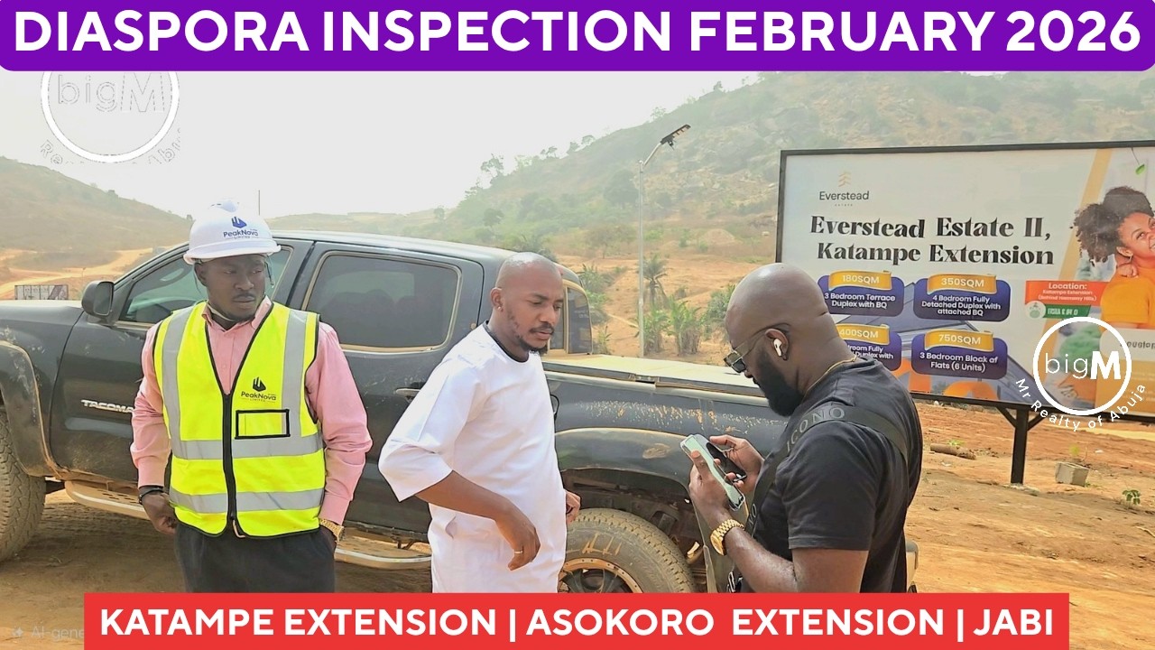 A Typical Inspection Day in my Life | Katampe Extension | Asokoro Extension | Jabi
