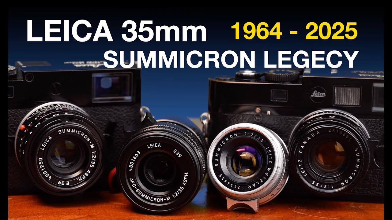 Leica 35mm Summicron Legacy: 1964 to 2025 Lens Shootout