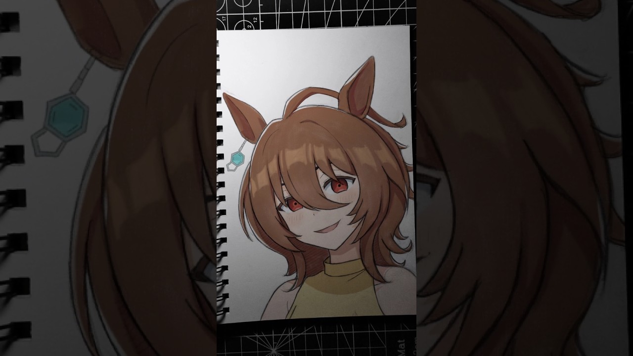 Drawing Agnes Tachyon ✨ // Uma Musume