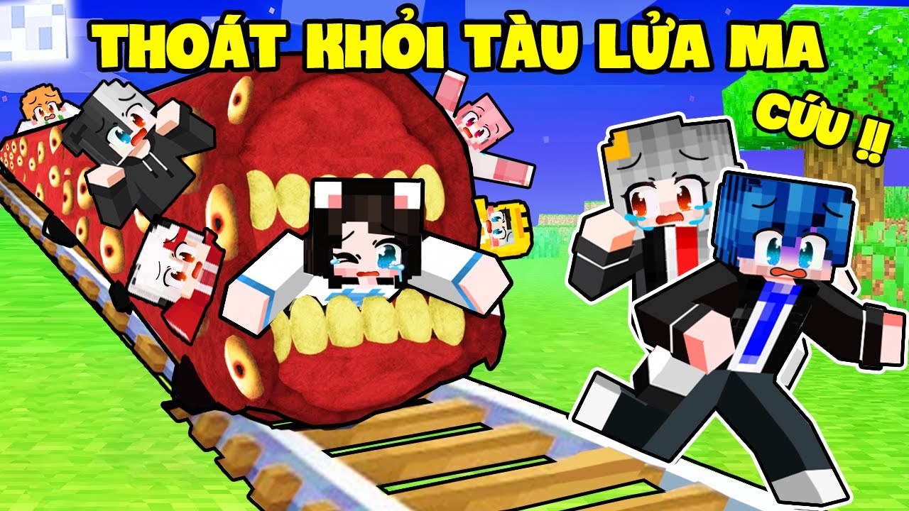 SAMMY VÀ PHONG CẬN GIẢI CỨU HERO TEAM KHỎI TÀU LỬA MA BỊ NGUYỀN RỦA TRONG MINECRAFT