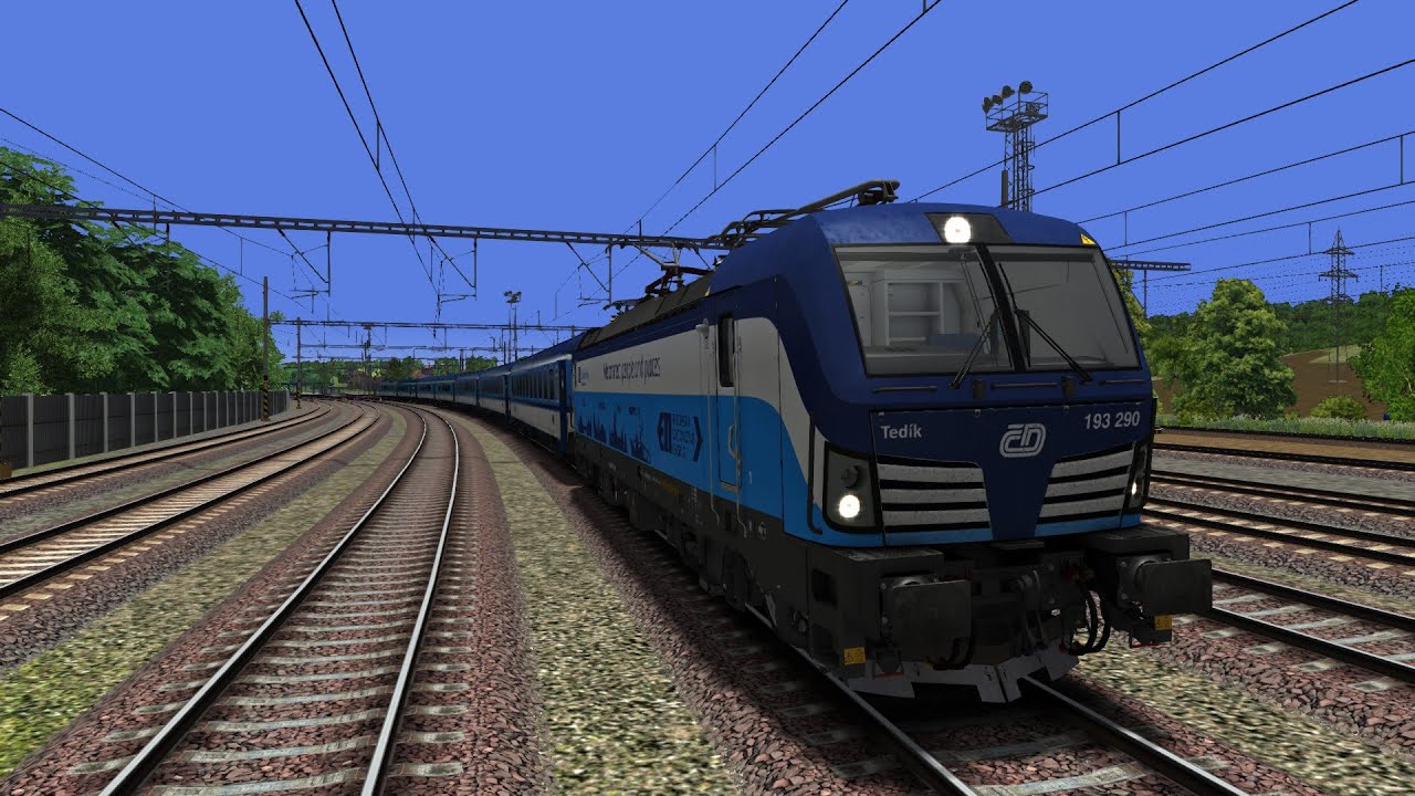 Train Simulátor 2022 - Jízda s Vectronem na Kladském pomezí