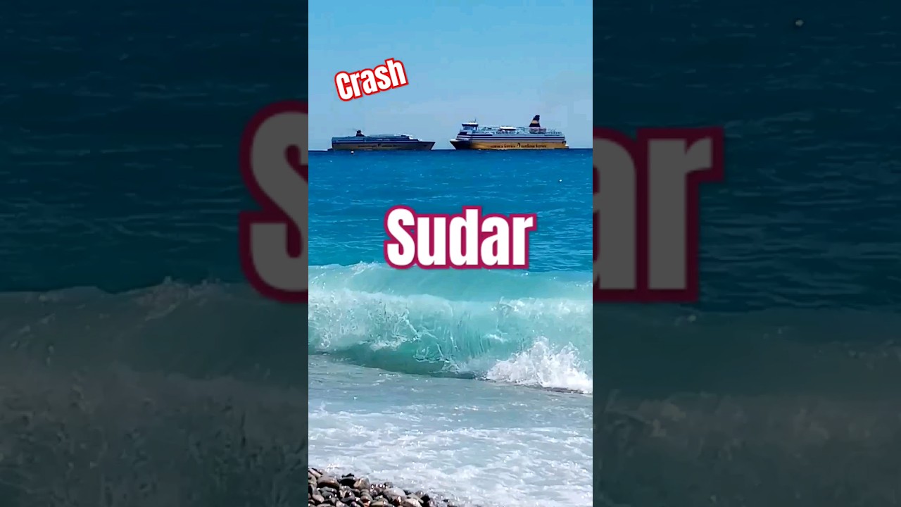 UŽIVO SNIMAMO😳 SUDAR BRODOVA U NICI#sub👆#sudar#crash#collisione#nice#nica#francuska#france#collision