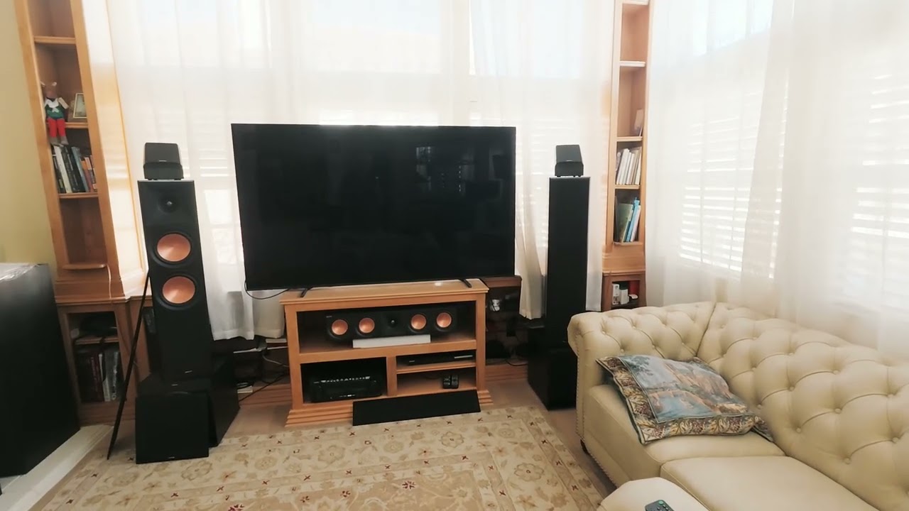 Купил новую Dolby Atmos звуковую систему. Klipsch reference premier.