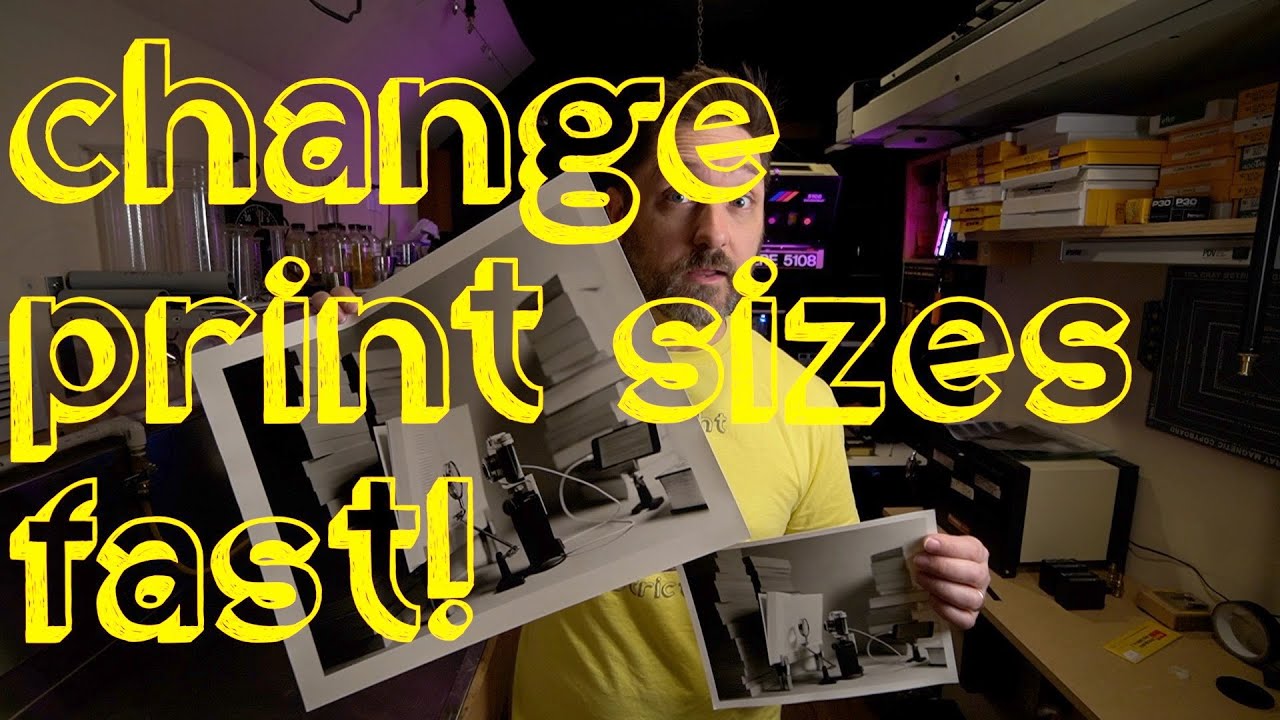 Changing Print Sizes With Equal Exposures