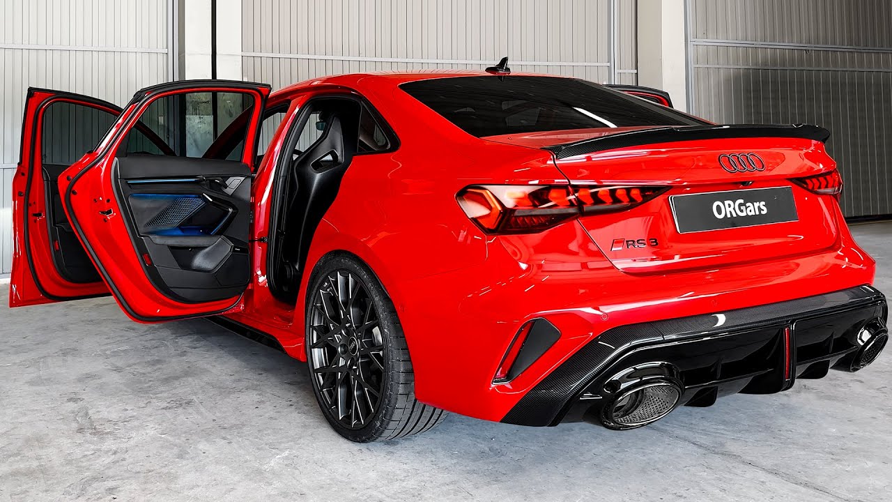 2025 Audi RS3 Sedan - Interior, Exterior and Drive