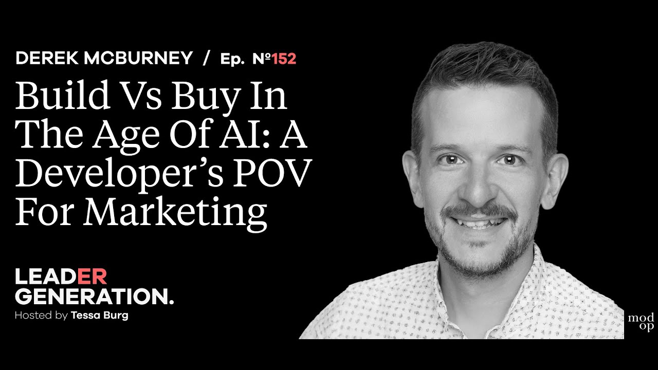Build vs Buy In The Age Of AI: A Developer’s POV For Marketing Leaders