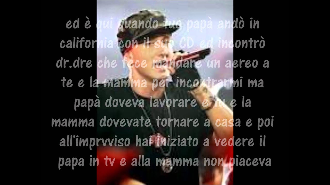 eminem mockingbird traduzione(italiano)