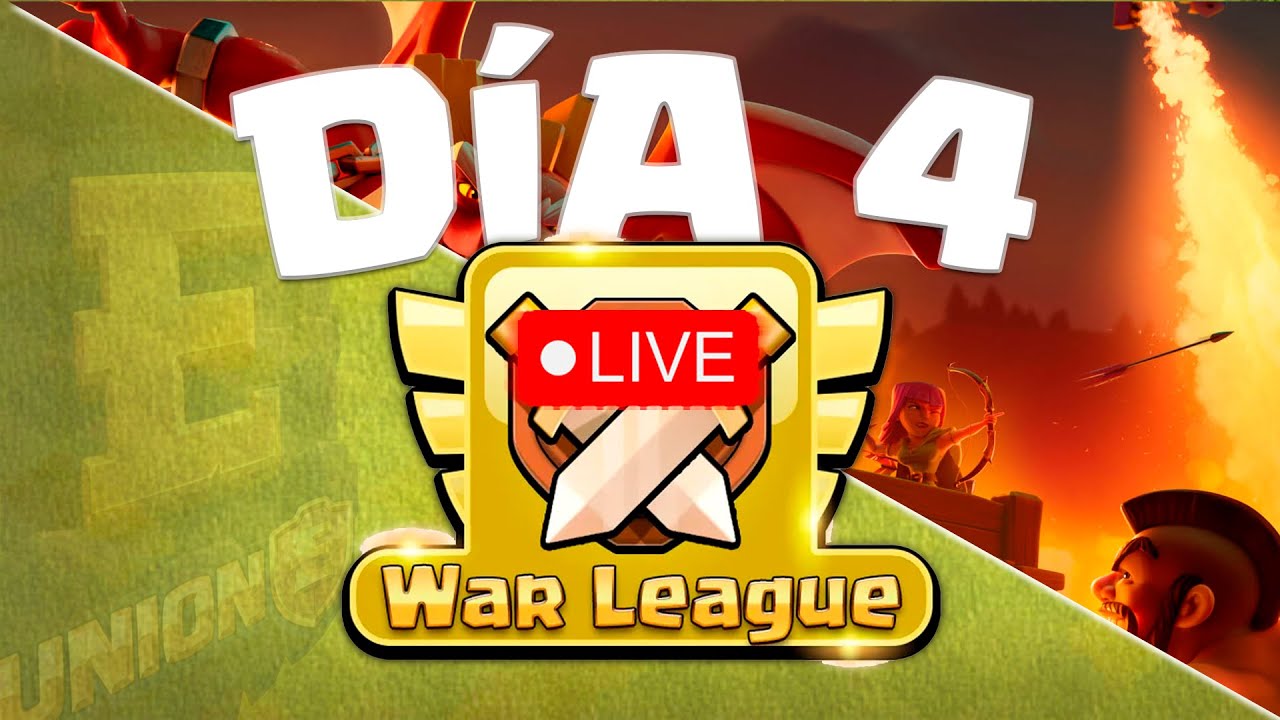 🔴 DÍA 4 CWL MARZO 2026, Rankeds en mi TH17 & Farming en Multicuentas - DIRECTO Clash of Clans