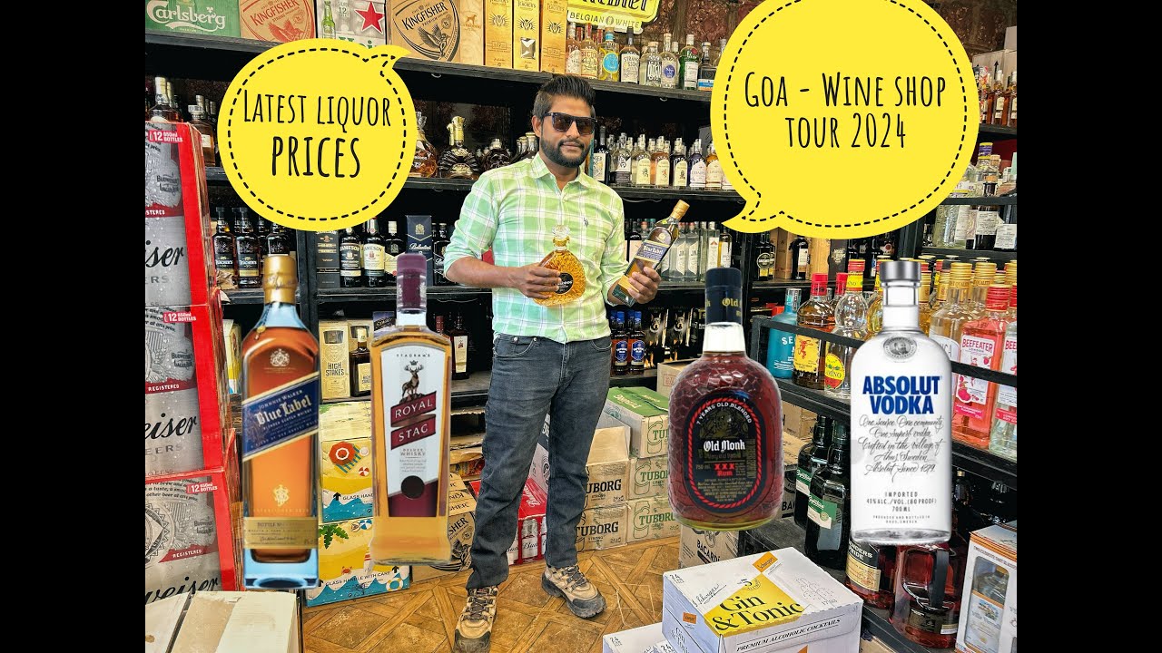 Goa Liquor/Alcohol Prices 2024🍺 | గోవాలో మందు రేట్లు | Alcohol Price in GOA In Telugu | GOA DARU