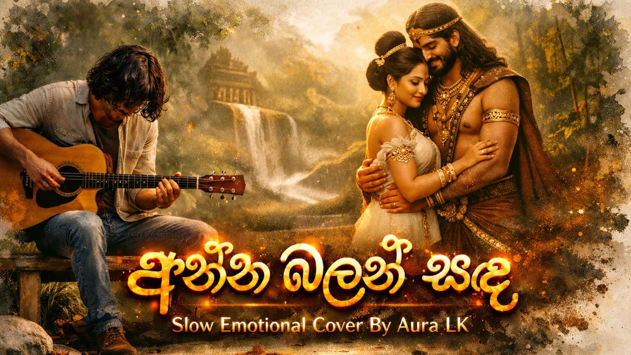 Anna Balan Sanda - අන්න බලන් සඳ - Visharada Edward Jayakody - Emotional Slow Cover by AuraLK