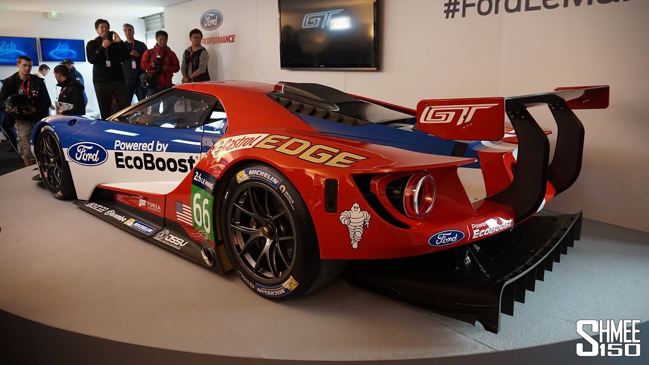 FIRST LOOK: Ford GT 2016 Le Mans Race Car - Official Introduction